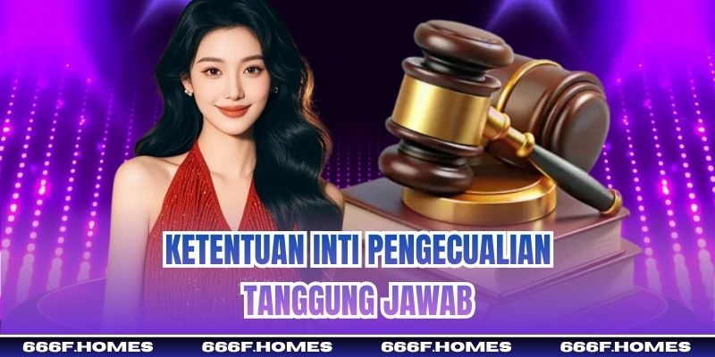 Ketentuan Inti Pengecualian Tanggung Jawab